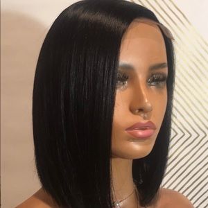 Asymmetrical Brazilian Human Hair Wig